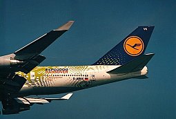 Lufthansa B 747-430 (D-ABVK) - WB / Inflight200