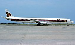 McDonnell Douglas DC-8-63 Thai Airways International  Inflight 1:200 Reg HS-TGZ
