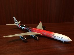 JC Wings 1:200, Airbus A-340-600 "Etihad Airways"A6-EHJ Abu Dhabi Grand Prix