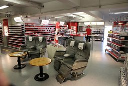 Фирменный магазин Херпы в Дитенхофене