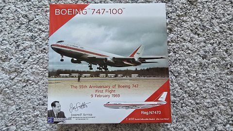 Boeing 747-100 N7470 1:400 NG Model